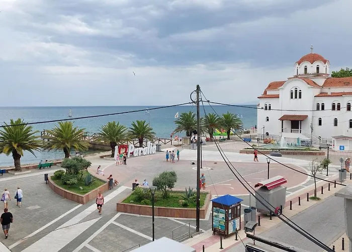 Appartamento Catherine's Beachfront By Optimum Link Paralía
